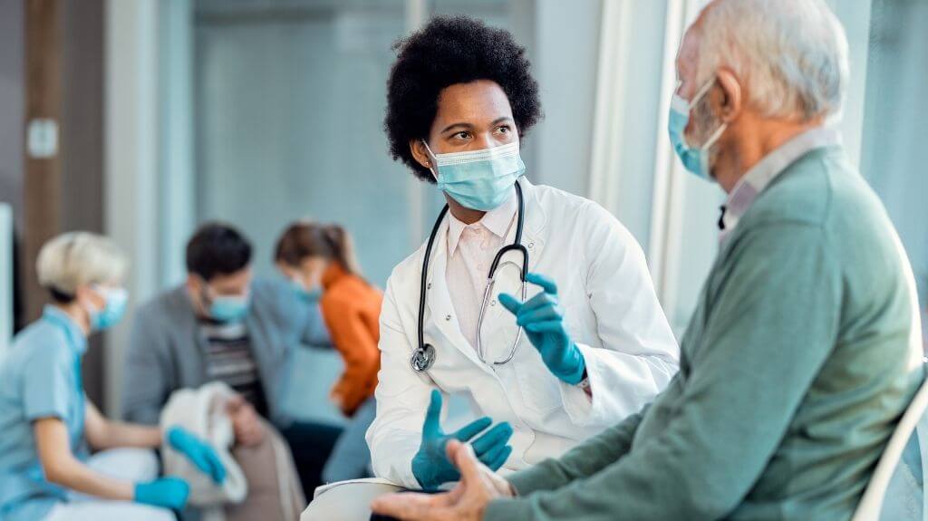 Contact hazards for medical workers in California