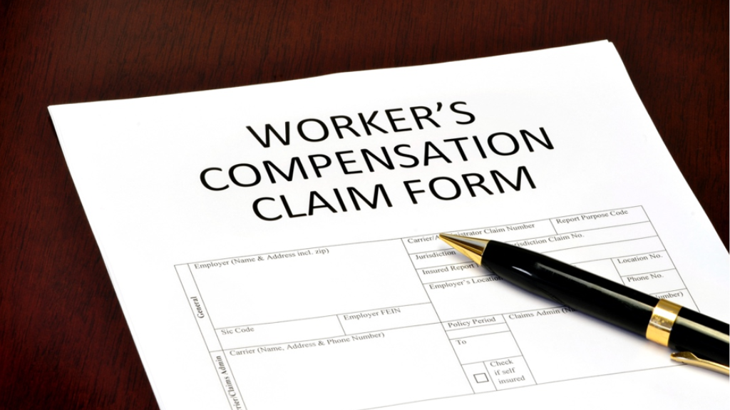 Formulario de solicitud de indemnización por accidente laboral
