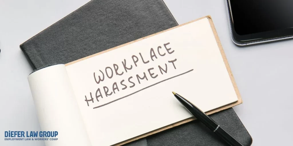 Types of Workplace Harassment in California